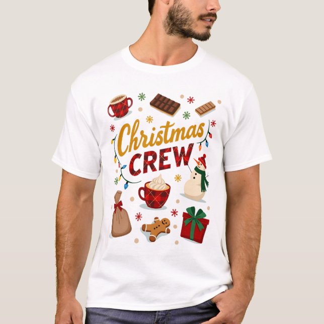 Camiseta Tripulación de Navidad (2) (Anverso)
