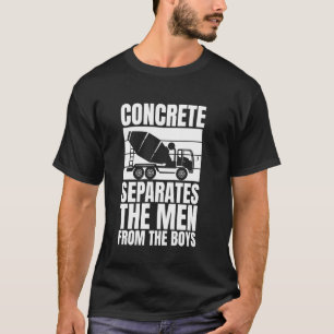 Camiseta Tripulación de Obrero de Hormigón El Hombre Forma