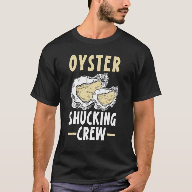 Camiseta Tripulación de Ostras Contravalor De Mariscos Mari (Anverso)