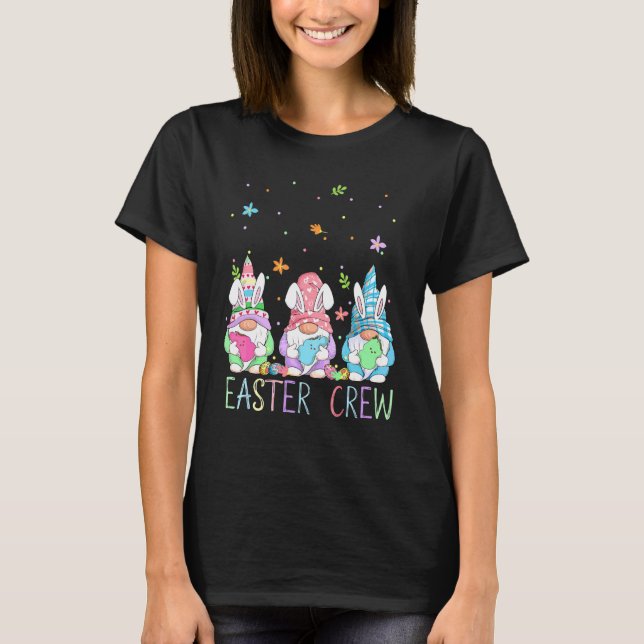Camiseta Tripulación de Pascua Tres Gnomes Caza de Candy de (Anverso)