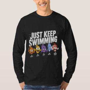 Camiseta Tripulación de Peces que Siguen Nadando