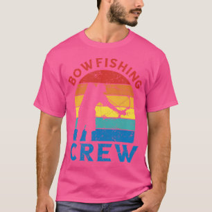 Camiseta Tripulación de pesca de boliche de peces cazando B