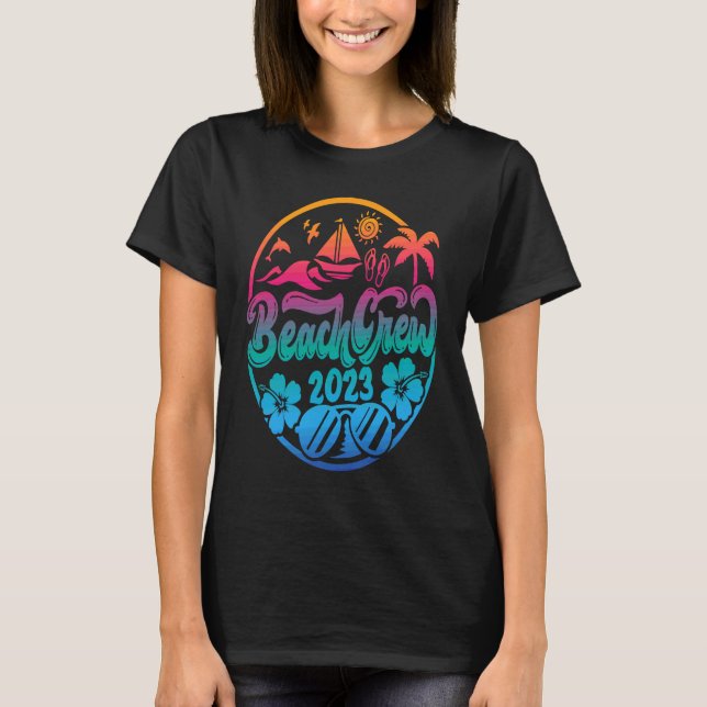 Camiseta Tripulación de playa combinada 2023 (Anverso)