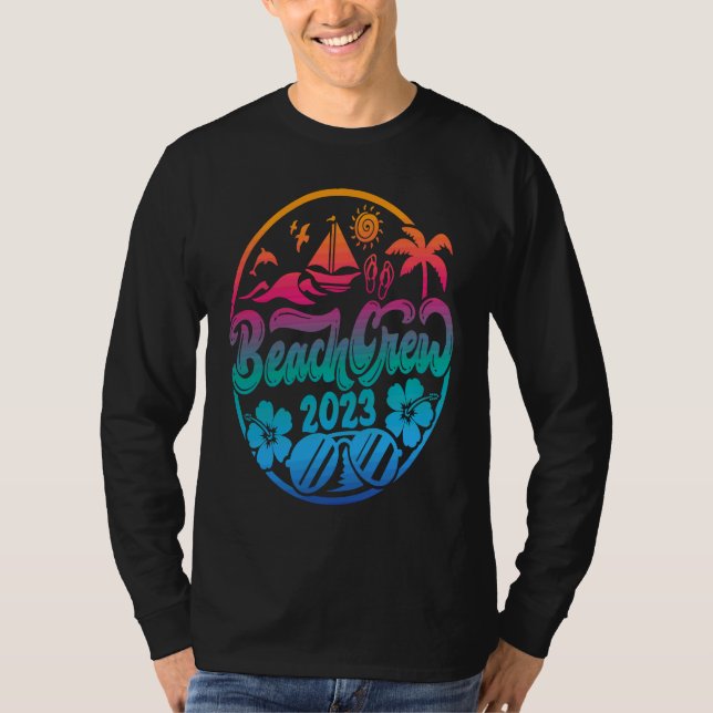 Camiseta Tripulación de playa combinada 2023 (Anverso)
