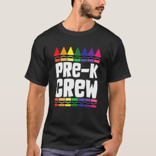 Camiseta Tripulación de preescolar Tribu de prekín vuelve a