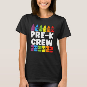 Camiseta Tripulación de preescolar Tribu de prekínder Regre