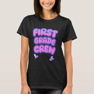 Camiseta Tripulación de primer grado de vuelta al colegio P