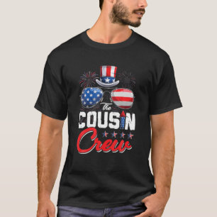 Camiseta Tripulación de primo fuegos artificiales Familia E