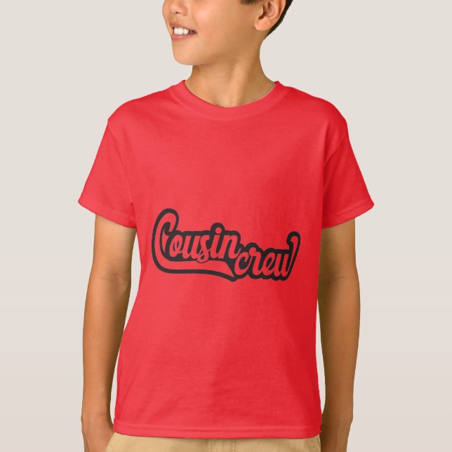 Camiseta Tripulación de primos (Anverso)