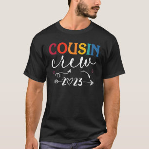 Camiseta Tripulación de Primos 2023 Familia Vacaciones Fin 