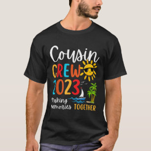 Camiseta Tripulación de primos 2023 para verano Vacation Be