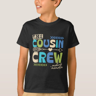 Camiseta Tripulación de primos 2025 Creando recuerdos Vacac