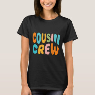 Camiseta Tripulación de Primos 2025 Familia Vacation Niño C