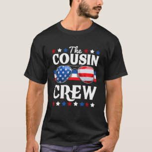 Camiseta Tripulación De Primos 4 De Julio Familia Patriótic