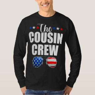 Camiseta Tripulación De Primos 4 De Julio Familia Patriótic