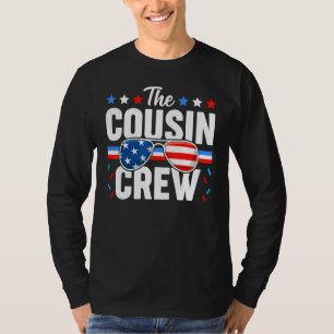 Camiseta Tripulación De Primos 4 De Julio Familia Patriótic