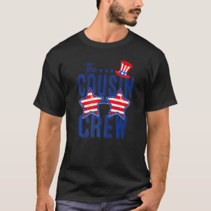 Camiseta Tripulación De Primos 4 De Julio Familia Patriótic