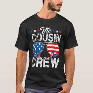 Camiseta Tripulación De Primos 4 De Julio Familia Patriótic