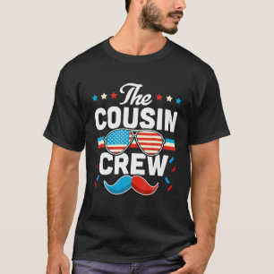 Camiseta Tripulación De Primos 4 De Julio Familia Patriótic