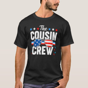 Camiseta Tripulación De Primos 4 De Julio Familia Patriótic