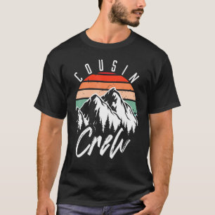 Camiseta Tripulación de primos Camping Primo Familia Matar