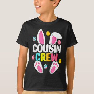 Camiseta Tripulación de primos conejos familia coincidente 