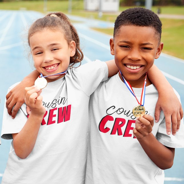 Camiseta Tripulación de primos de collage de fotos (Subido por el creador)