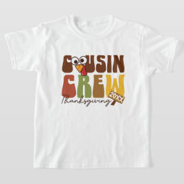 Camiseta Tripulación de Primos de Pavo - Día de Acción de G