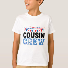 Camiseta Tripulación de primos del 4 de julio