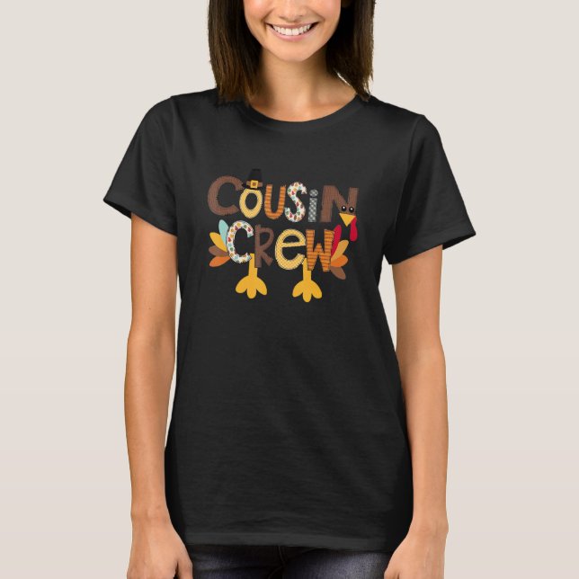 Camiseta Tripulación de primos divertidos (Anverso)