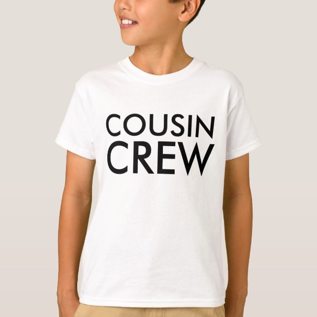 Camiseta Tripulación de primos | Familia de primos de parej (Anverso)