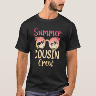 Camiseta Tripulación de Primos Familia Verano Vacaciones Cr