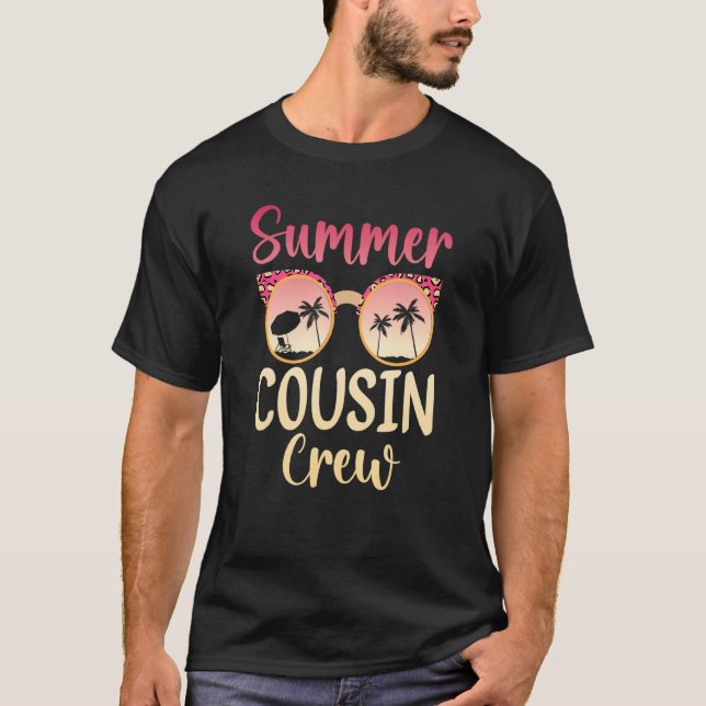 Camiseta Tripulación de Primos Familia Verano Vacaciones Cr (Anverso)