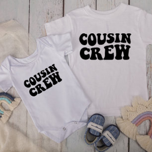 Camiseta Tripulación de primos Grupo de niños de familia