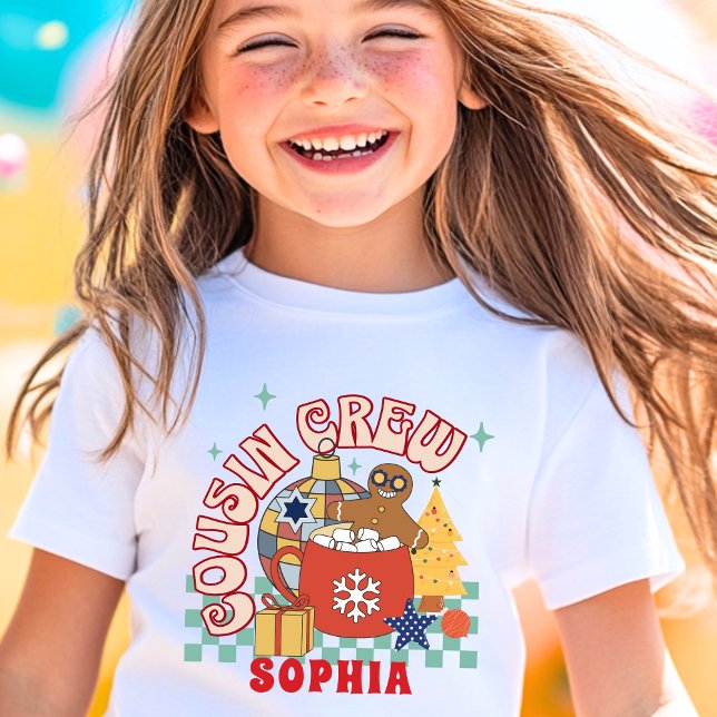 Camiseta Tripulacion de primos Navidad coincidentes primos  (Subido por el creador)