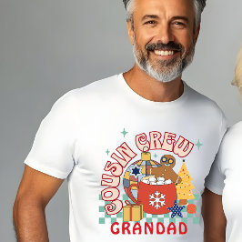 Camiseta Tripulación de primos Navidades de granadería que