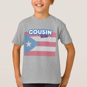 Camiseta Tripulación de primos Puerto Rico