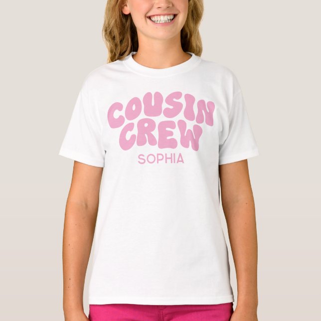 Camiseta Tripulación de primos Retro Matando Reunión famili (Anverso)