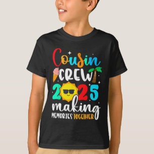 Camiseta Tripulación de primos Vacaciones de verano en la p
