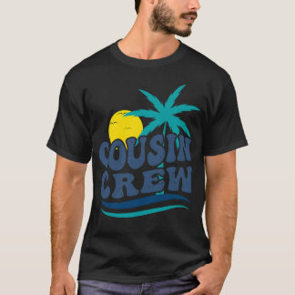 Camiseta Tripulación de Primos Vacaciones de Verano Familia
