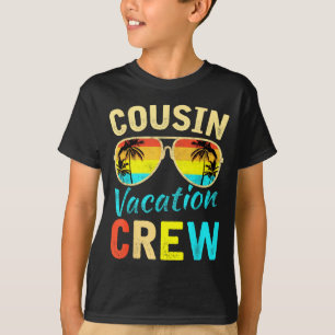 Camiseta Tripulación de primos vacaciones familiares vacaci