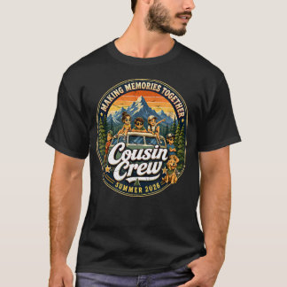 Camiseta Tripulación de Primos Verano 2026 Creando Recuerdo