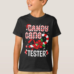 Camiseta Tripulación de probadores de bastones de caramelo 