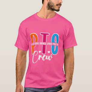 Camiseta Tripulación de PTO Escuela Voluntario Profesor Est