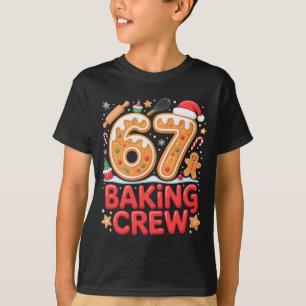Camiseta Tripulación de repostería de Navidad 67 Meme diver