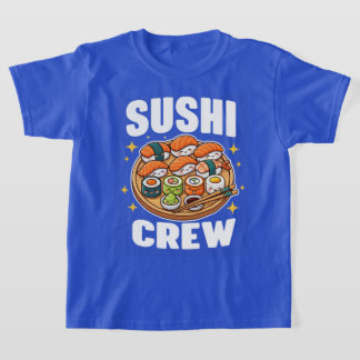 Camiseta Tripulación de Sushi Sushi Kawaii
