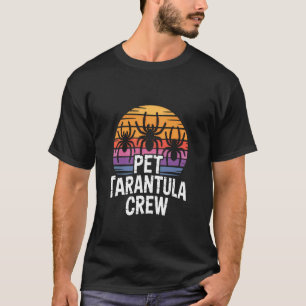 Camiseta Tripulación de tarántula PET Diseño Retro para ama
