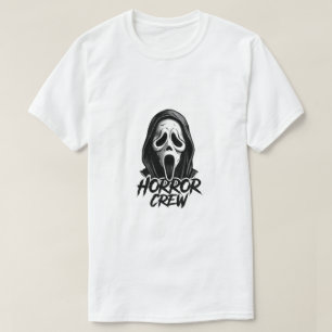 Camiseta Tripulación de Terror Máscara de Fantasma Película