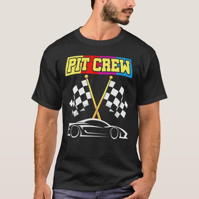Camiseta Tripulación De Tierras Para Fiestas De Carros De C (Anverso)