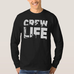 Camiseta Tripulación de tripulaciones de Crew Life Rowing